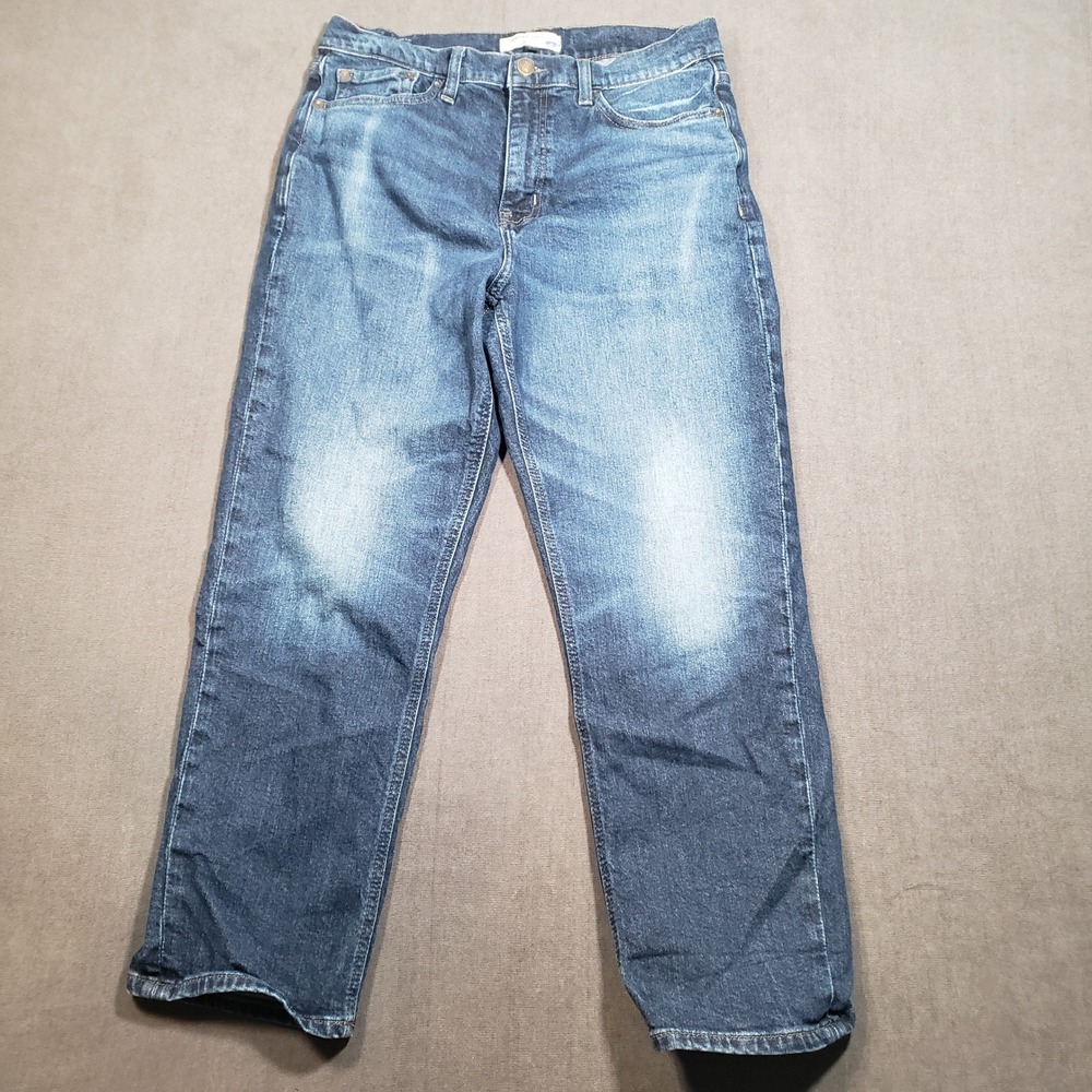 Current Elliott Straight Leg Jeans‎ Womens 27 Blue Jay CE1045NB25 Stretch Denim